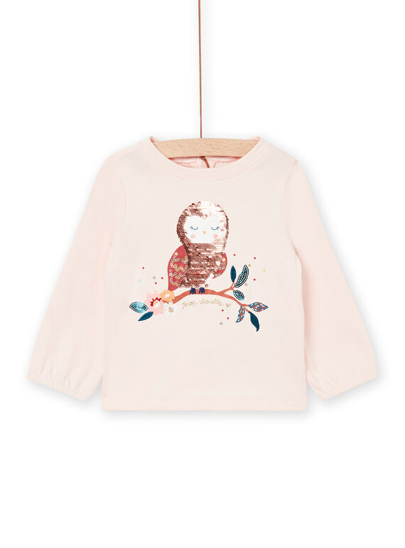 Camiseta con dibujo de búho PIPRATEE / 22WG09S1TML301