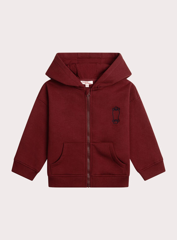 Top de chándal rojo  XOJOJOH2 / 25W902E1JGHF529