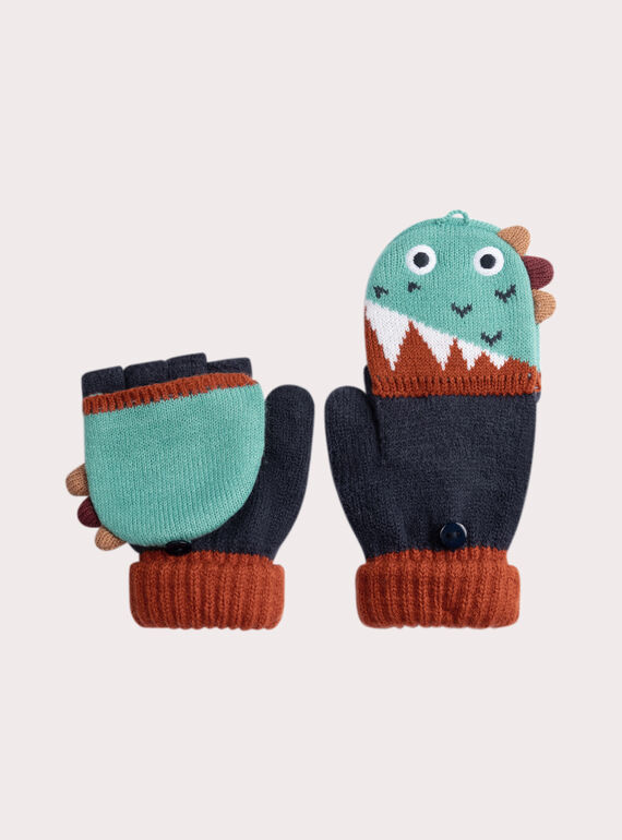 Moflas-mitaines monstruo para niño  VYOGROGAN / 24WI02M1GANC235