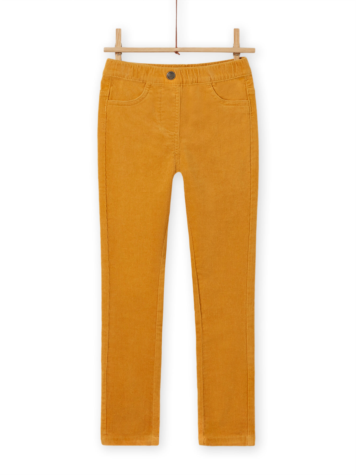 Pantalon de pana amarillo para nina comprar online Pantalones vaqueros y pantalones de chandal DPAM