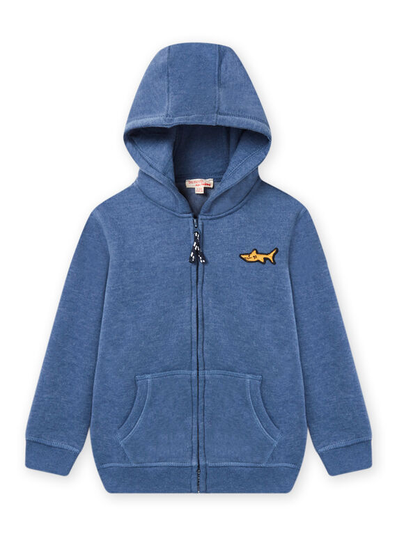 Heathered blue JOGGING TOP NOJOJOH3 / 22S90263JGH222