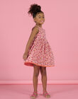 Vestido reversible rosa y naranja RANEOROB3 / 23S901O3ROBD310