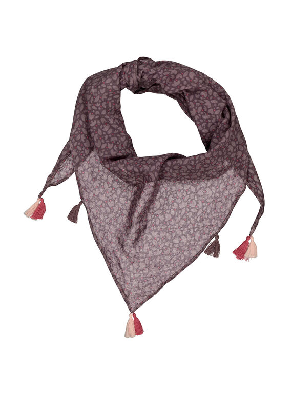 Fular con borlas para niña FYAJOUFOUL / 19SI01T1FOU099