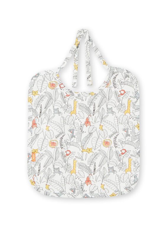 Babero de PVC con estampado de jungla LOU1BAV3 / 21SF42H1BAV000