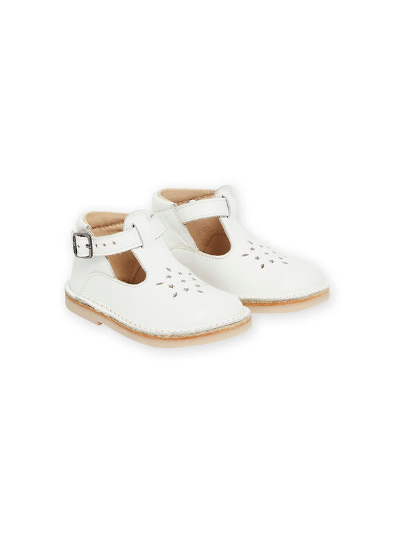 Salomés perforadas blancas para bebé niño NUSALBASIB / 22KK3852D13000