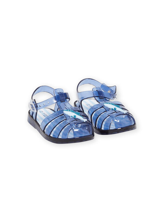 Sandalias de playa de color azul marino RUBAINSHARK / 23KK3831D0E070