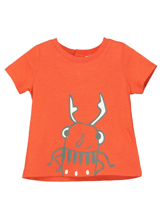 Camiseta de manga corta para bebé niño FUJOTI9 / 19SG10G4TMC400