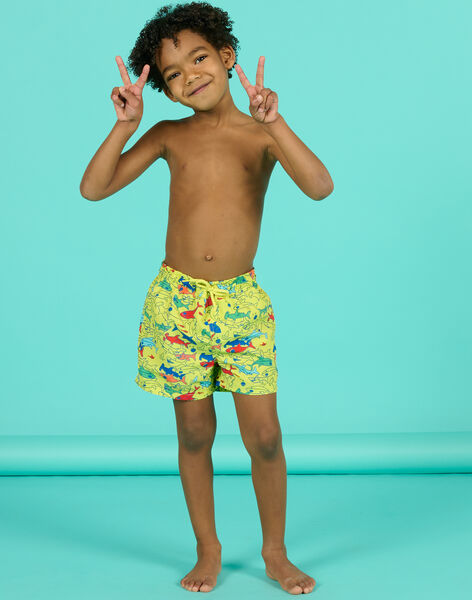Bañador amarillo pollo para niño NYOMERBOXREQ / 22SI02L6MAI117