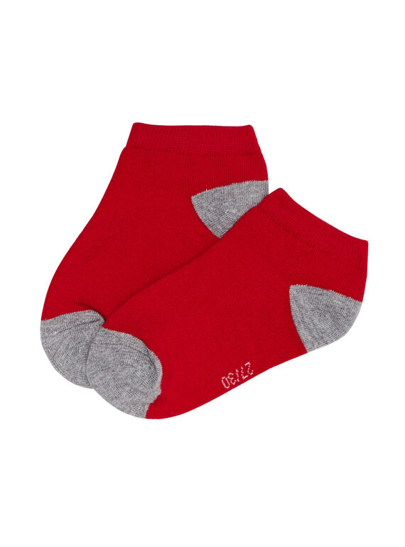 Calcetines de color rojo JYOJOSOQ1 / 20SI0251SOQF505