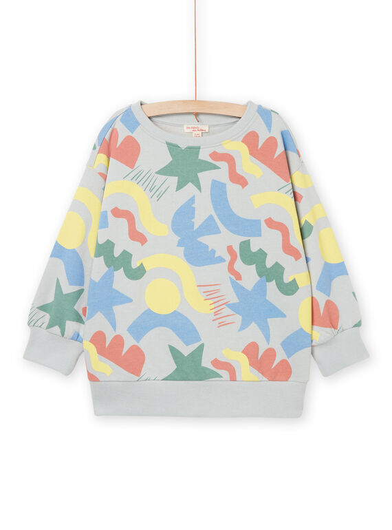Sudadera con estampado de geométrico ROMIXSWE5 / 23S902S4SWEC233