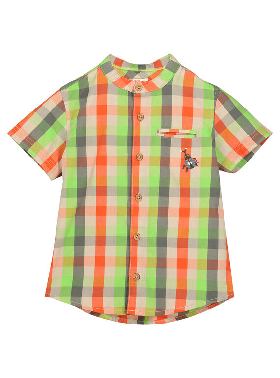 Camisa de cuadros para niño FOYECHEM / 19S902M1CHM603