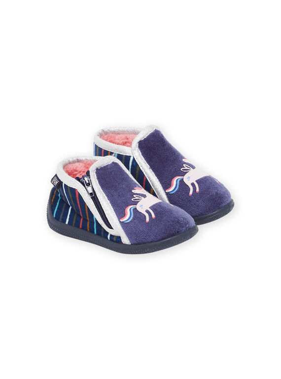 Patucos botitas con estampado de unicornio PIPANTLAP / 22XK3751D0A070