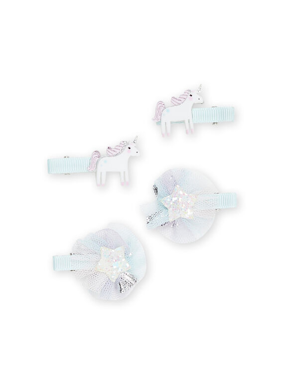 Pack de 4 horquillas azules y rosas RYAJOCLIC8 / 23SI01B5BRTK008