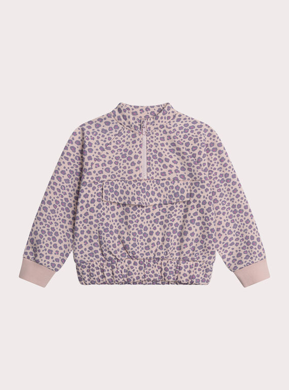 Sudadera de chándal nude con estampado moteado XAJOHAUJOG4 / 25W901E1JGHD319