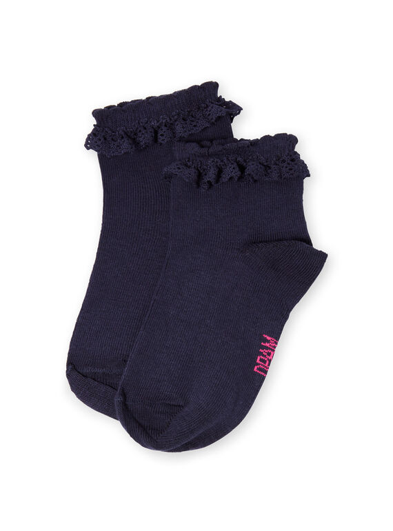 Par de calcetines para niña LYAJOSCHO2B / 21SI014CSOQC205