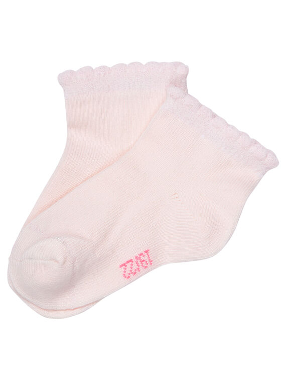 Calcetines de color rosa JYIJOCHOLU2 / 20SI0951SOQD310