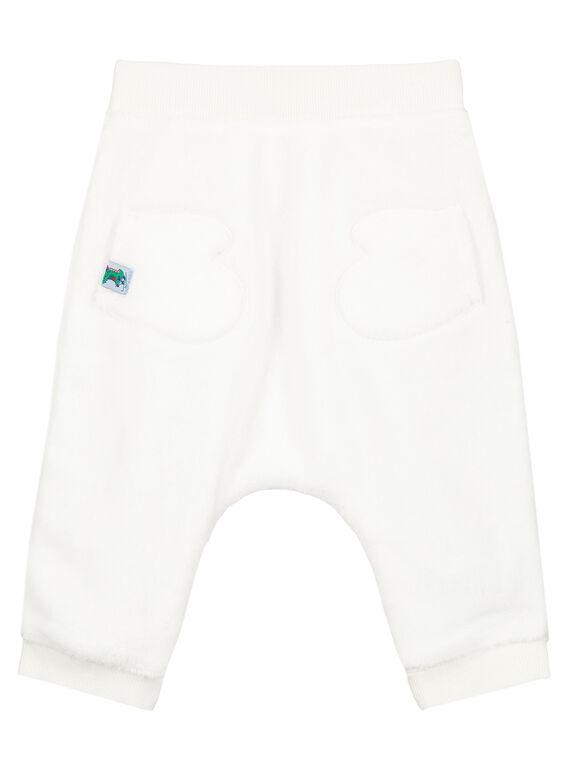 Pantalón de color blanco GUNOPAN2 / 19WG10V1PAN000