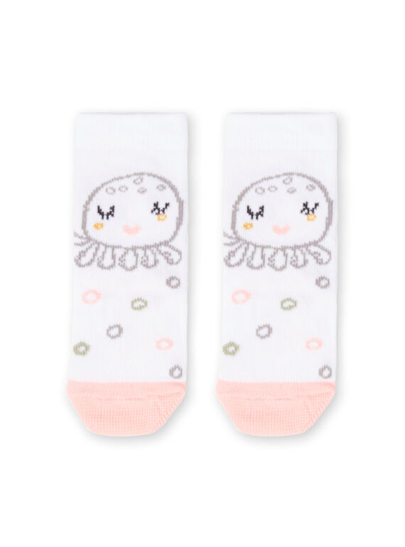 Calcetines blancos para recién nacido niña LOU2CHO1 / 21SF40I2SOQ000