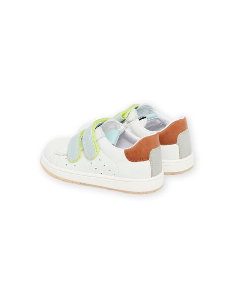 Zapatillas de piel blancas RUBASDAMO / 23KK3822D3F000