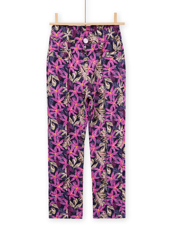 Pantalón fluido estampado con cintura elástica PAKAPANT / 22W901L1PANC211