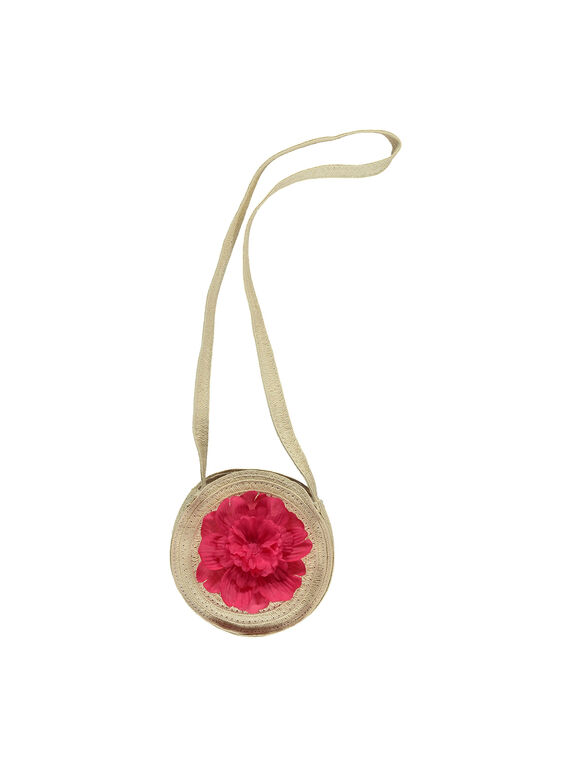Bolso de rafia con estampado de fantasía para niña FYACABAG / 19SI01D1BES009