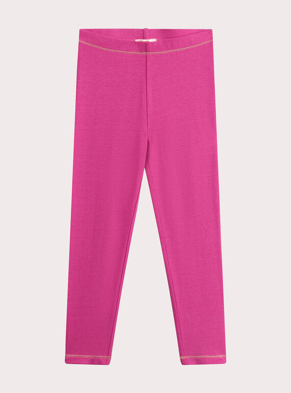 Legging rosa para niña  VYAJOLEG2 / 24WI01G4CAL030