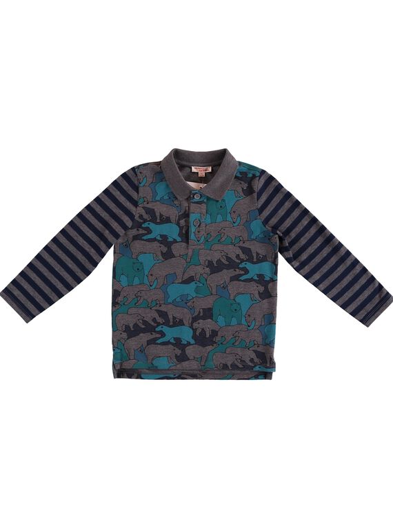 Polo estampado y de rayas GOTUPOL / 19W902Q1POLJ921