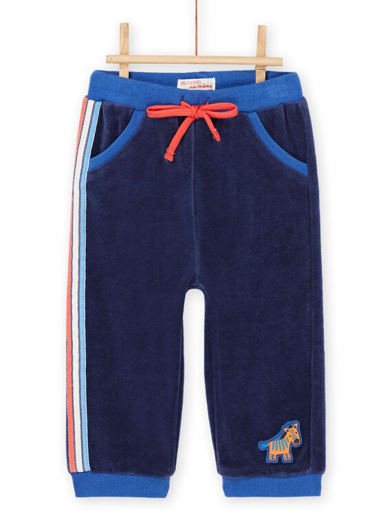 Pantalón de chándal de color azul marino RUNAUPAN2 / 23SG10N2PAN622