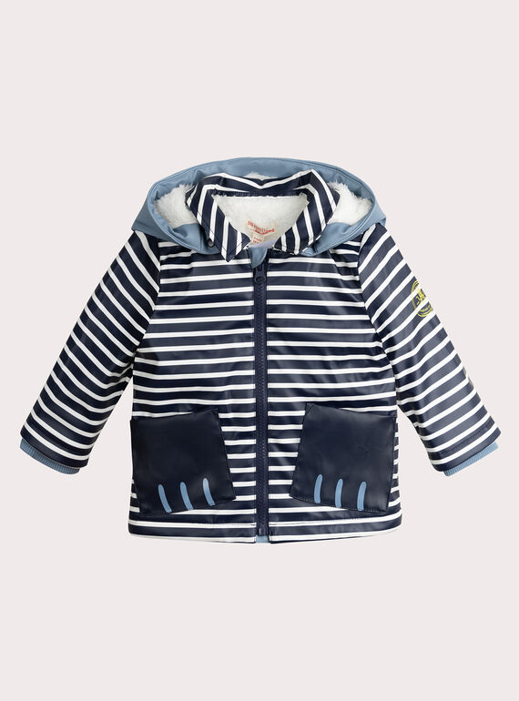 Impermeable marinero con capucha extraíble para bebé niño VUGROIMP / 24WG10E1IMPC204