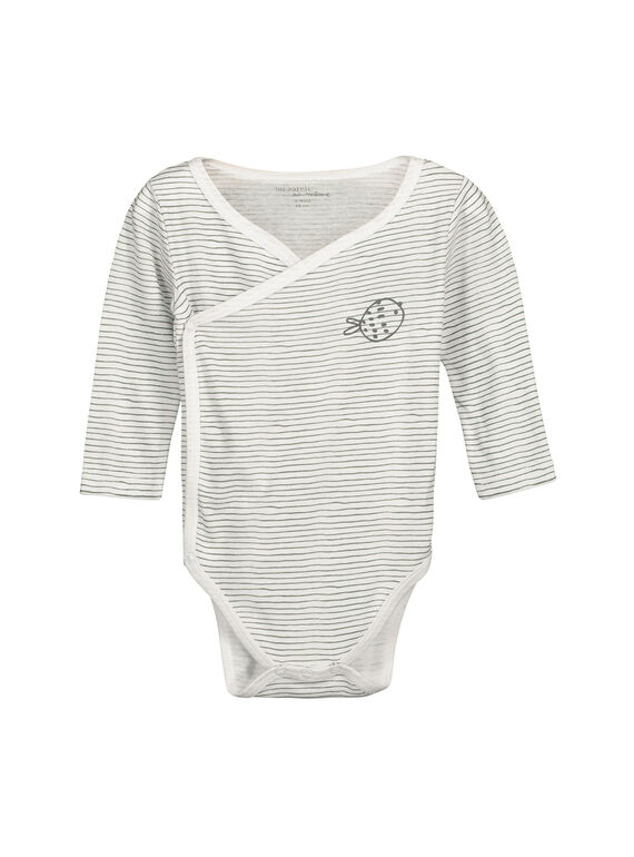 Body de manga larga para bebé unisex FOU1BOD2 / 19SF7712BOD099