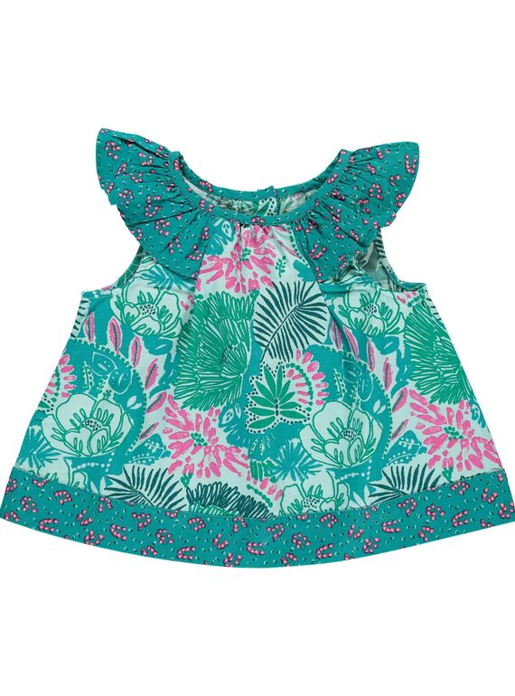 Baby girls' flared smock CIDOUCHEM / 18SG09J1CHE099