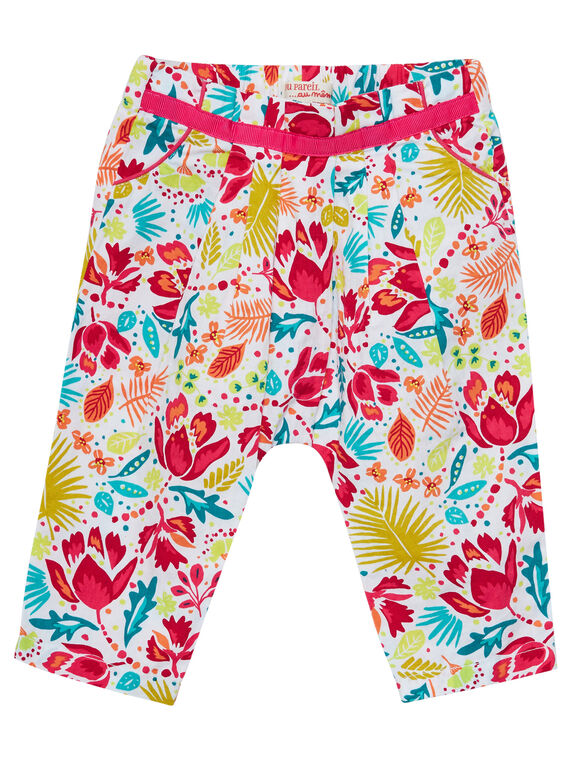 Pantalón con estampado para bebé niña JIBOPAN / 20SG09H1PAN000