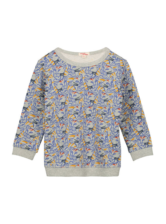 Sudadera con estampado de fantasía para niño FOJOSWE2 / 19S90232SWBJ908
