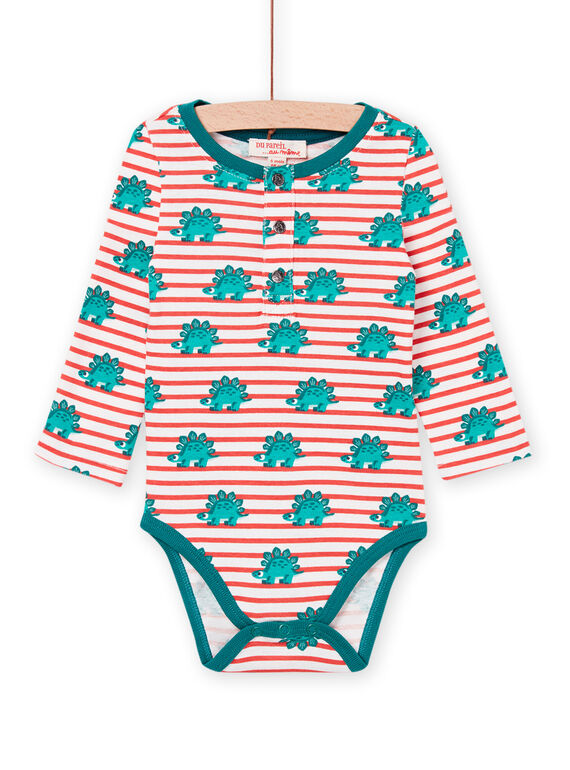 Body de manga larga con estampado de dinosaurio PUPRIBOD / 22WG10P1BODE405