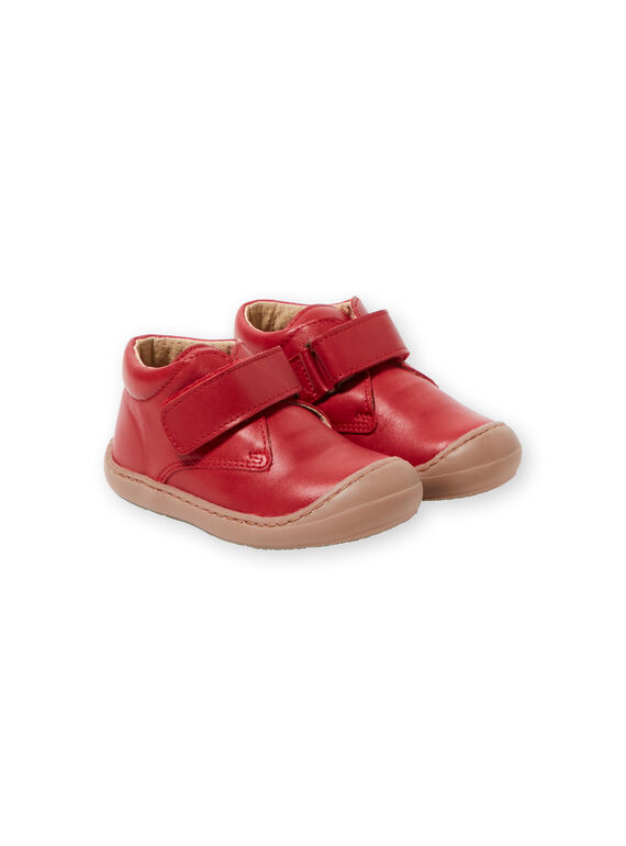 Botines de color rojo para bebé niño GBGBOTIFLER / 19WK38I3D0F050