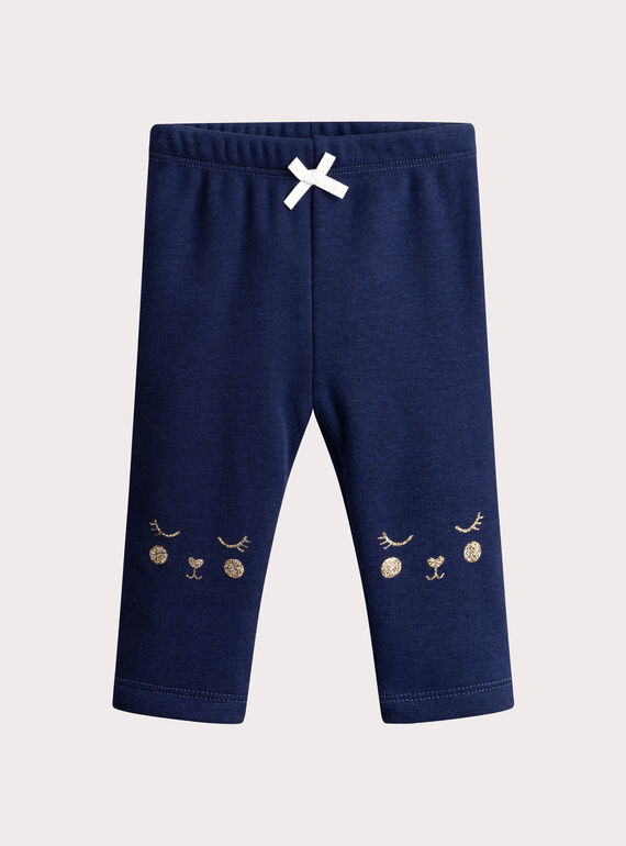 Pantalón cómodo para bebé niña VIKOPAN / 24WG0931PANC205