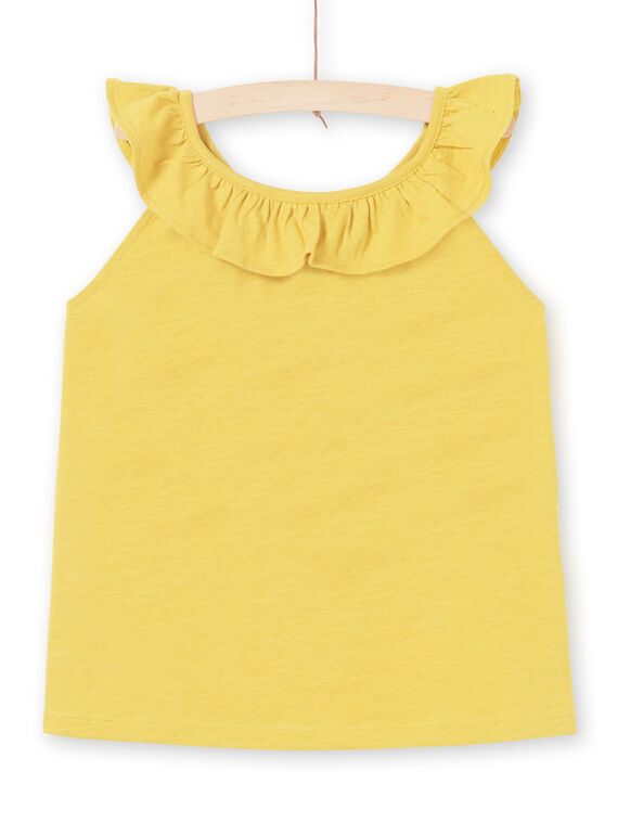 Camiseta de tirantes lisa, cuello avolantado LAJODEB2 / 21S901F8D27G606