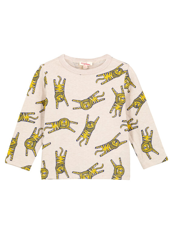 Camiseta estampada Crudo jaspeado GOMUTEE4 / 19W902F4TMLA011