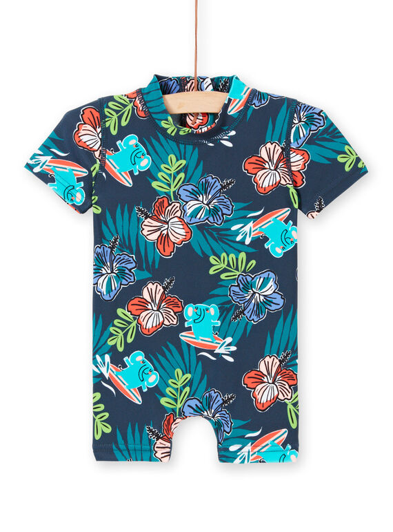 Mono de baño de color azul marino, para bebé niño LYUCOMUV / 21SI10DHMAI717