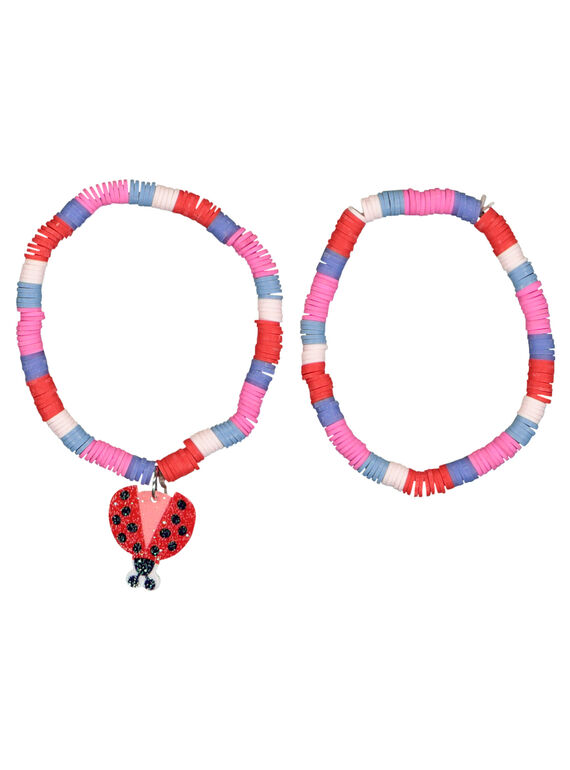 Pack de pulseras con estampado de mariquitas para niña FYATOBRA / 19SI01W1BRC961