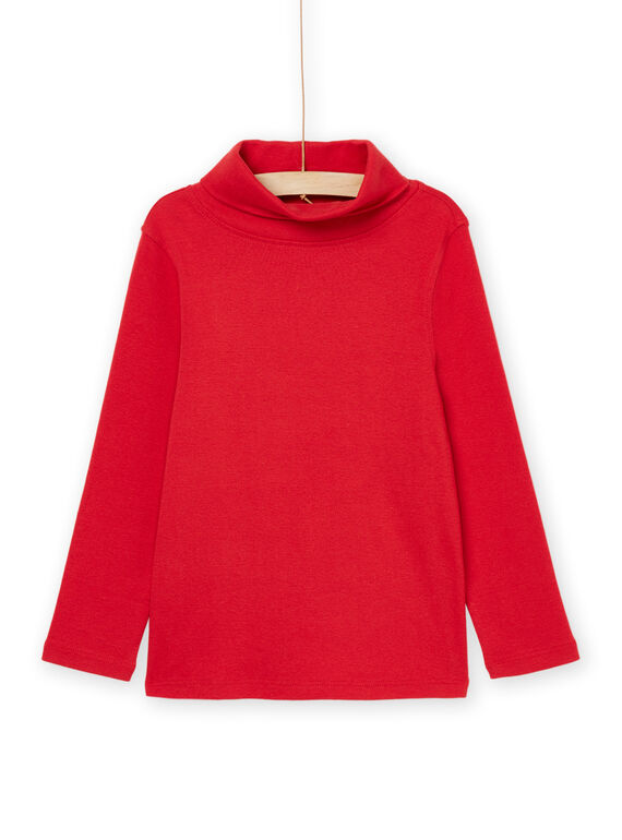 Jersey fino liso rojo POJOSOUP2 / 22W902C4SPL505