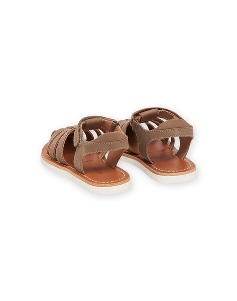 Sandalias de piel de color marrón ROSANDWHITE / 23KK3663D0E802