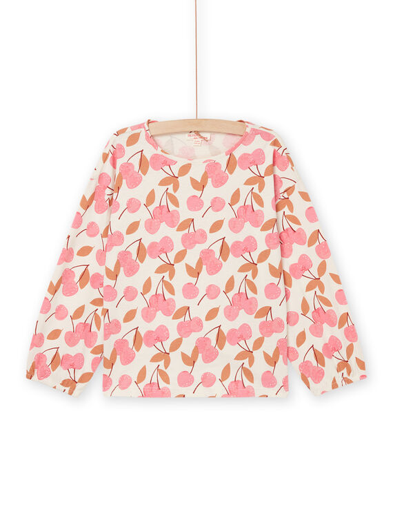 Camiseta con estampado de cerezas RADAYTEE3 / 23S901M1TML003