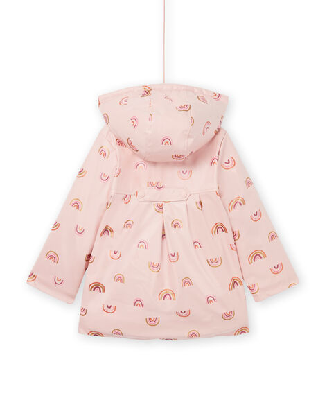 Abrigo impermeable con capucha con estampado de arcoíris PALEOIMPER / 22W901F2IMPD319