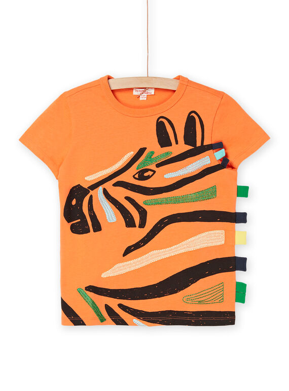 Camiseta con dibujo de cebra ROJUNTI2 / 23S902U3TMCE400