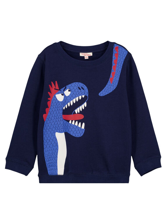Sudadera ligera con cuello redondo Azul marino GOJOSWE6 / 19W90241SWB070