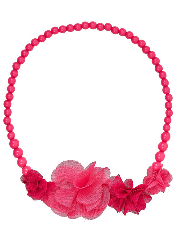 Collar de cuentas y flores delante JYAWECOU / 20SI0191CLI304