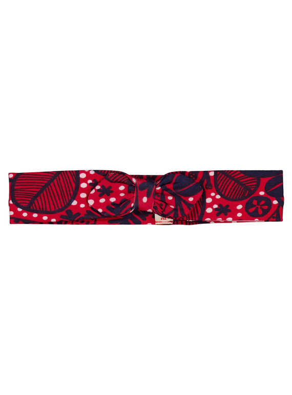 Cinta para el pelo estampada con lacito delante GYITRIBAN / 19WI09J1BANF512