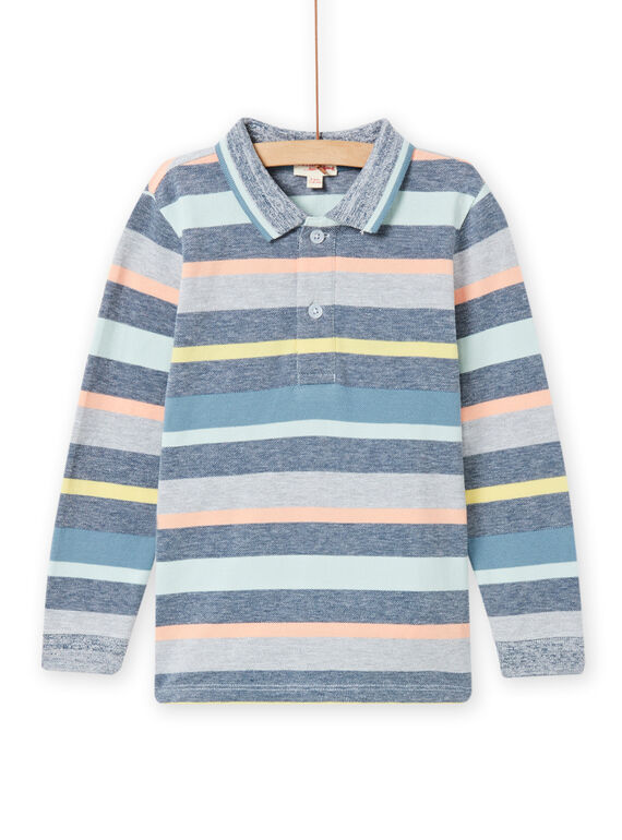 Polo de rayas de colores para niño NOMOPOL / 22S902N1POL622