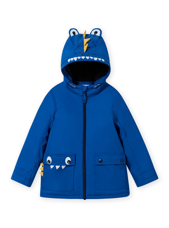 Impermeable azul con estampado de cocodrilo para niño MOGROIMP2 / 21W90252D59217